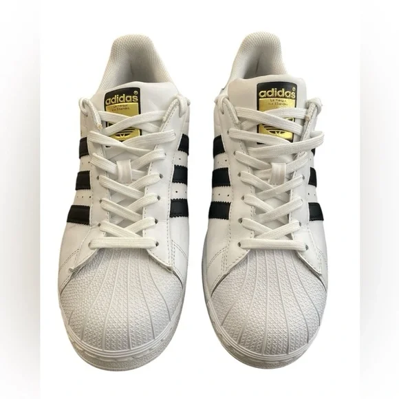 Adidas OG Superstar White and Black Sneakers - Picture 3 of 4